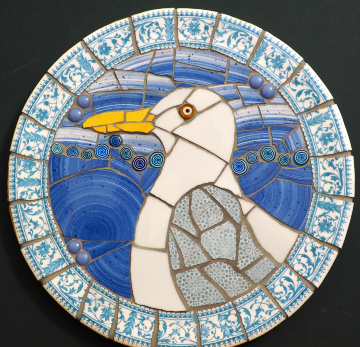 Seagull and Waves 